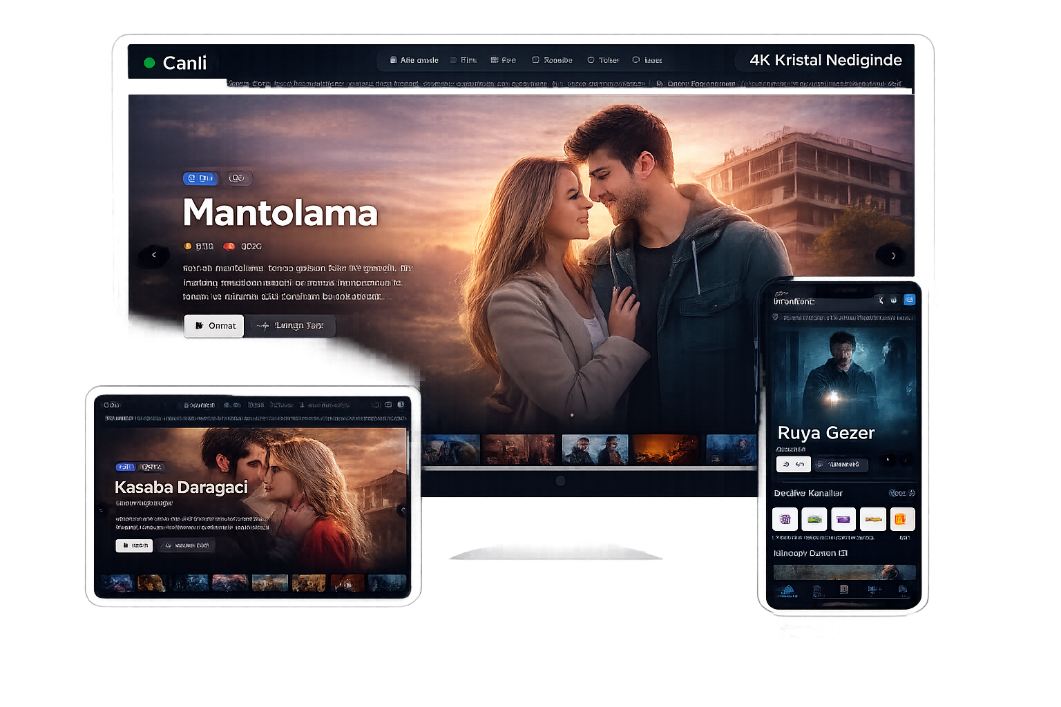 GalyaStream Uygulama Ekranı